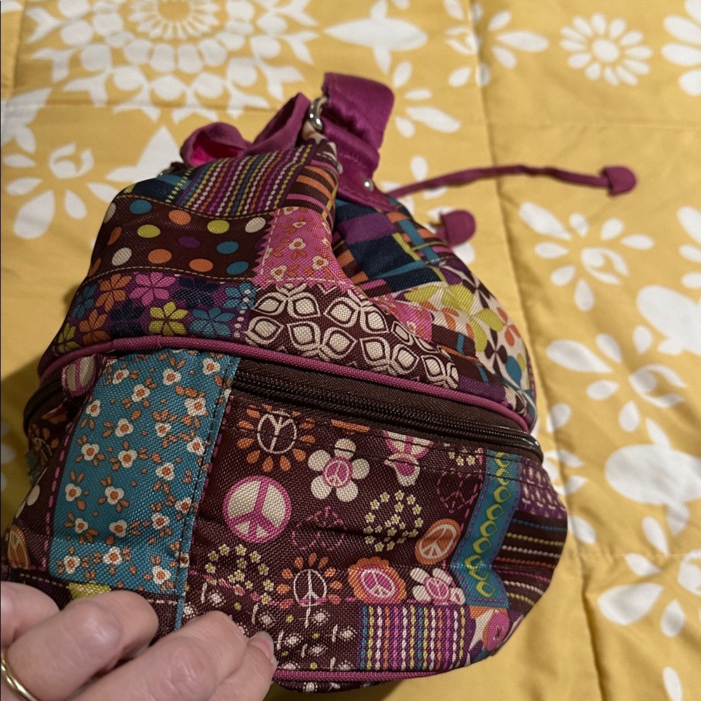 Lily Bloom Colorful Patchwork Insulated Drawstrin… - image 7